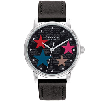 Đồng hồ nữ Coach Grand Quartz mặt đen 14503847 chính hãng