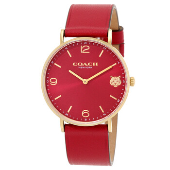Đồng hồ nữ Coach Perry Quartz mặt đỏ 14503867 chính hãng