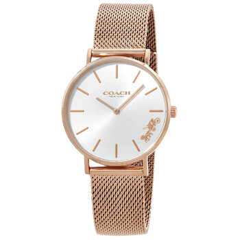 Đồng hồ nữ Coach Perry Quartz mặt trắng 14503126 chính hãng