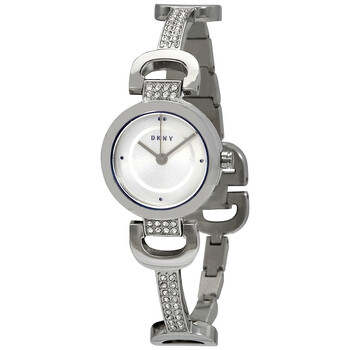 Đồng hồ nữ DKNY City Link Quartz mặt bạc NY2751 chính hãng