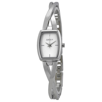 Đồng hồ nữ DKNY Crosswalk mặt trắng dây thép NY2234 chính hãng