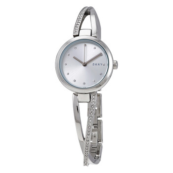 Đồng hồ nữ DKNY Crosswalk NY2792 mặt bạc chính hãng