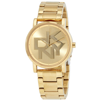 Đồng hồ nữ DKNY Soho Quartz mặt vàng NY2959 chính hãng