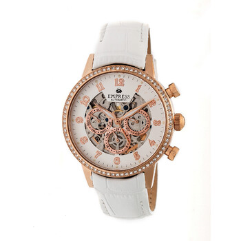 Đồng hồ nữ Empress Beatrice mặt số trắng EMPEM2005 chính hãng