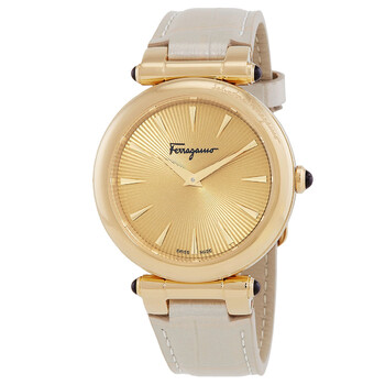 Đồng hồ nữ Ferragamo Idillio SFYP00220 mặt vàng chính hãng