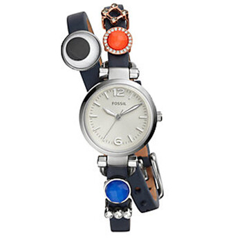 Đồng hồ nữ Fossil Classic Quartz mặt trắng ES4095 chính hãng