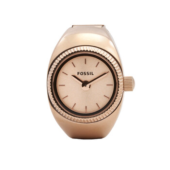 Đồng hồ nữ Fossil ES5247 mặt quartz màu vàng hồng chính hãng
