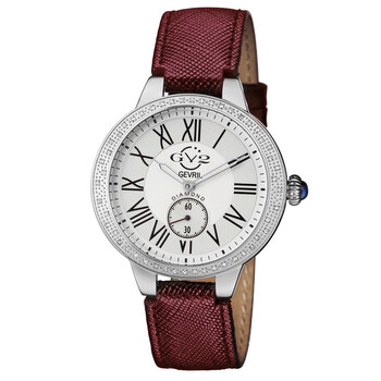 Đồng hồ nữ Gv2 By Gevril Astor Quartz mặt trắng 9103.4 chính hãng