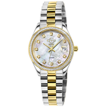 Đồng hồ nữ Gv2 By Gevril Turin Diamond Mặt số Ngọc trai 12424B chính hãng