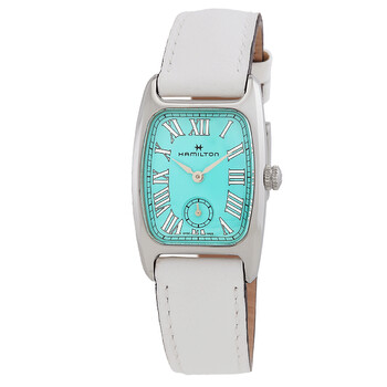 Đồng hồ nữ Hamilton American Classic Quartz mặt xanh H13321861 chính hãng