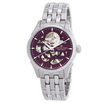 Đồng hồ nữ Hamilton Jazzmaster Automatic mặt tím H32265101 chính hãng