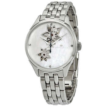 Đồng hồ nữ Hamilton Jazzmaster Open Heart H32115192 mặt đá quý chính hãng