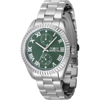 Đồng hồ nữ Invicta Specialty GMT Date mặt xanh 47436 chính hãng