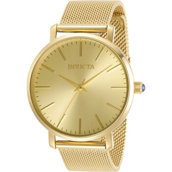 Đồng hồ nữ Invicta Angel Quartz mặt vàng 31071 chính hãng