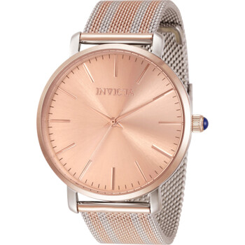 Đồng hồ nữ Invicta Angel Quartz mặt số vàng hồng 33937 chính hãng