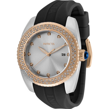 Đồng hồ nữ Invicta Angel Quartz mặt số xám 36066 chính hãng