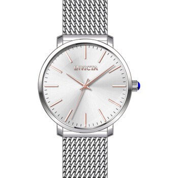 Đồng hồ nữ Invicta Angel Quartz mặt bạc 45146 chính hãng