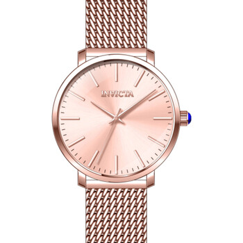 Đồng hồ nữ Invicta Angel Quartz mặt số vàng hồng 45148 chính hãng