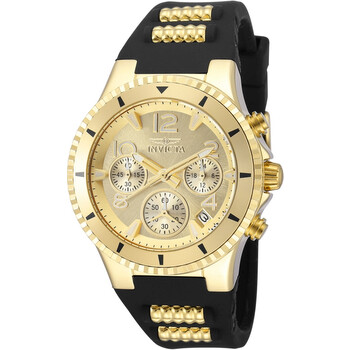 Đồng hồ nữ Invicta BLU Chronograph Quartz vàng 36909 chính hãng