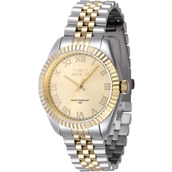 Đồng hồ nữ Invicta Specialty Quartz mặt vàng 47416 chính hãng