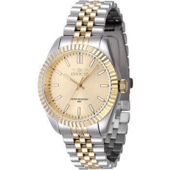 Đồng hồ nữ Invicta Specialty Quartz mặt vàng 47503 chính hãng