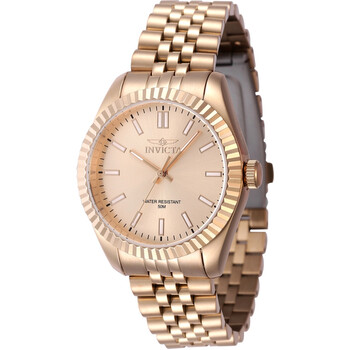 Đồng hồ nữ Invicta Specialty Quartz mặt số vàng hồng 47509 chính hãng