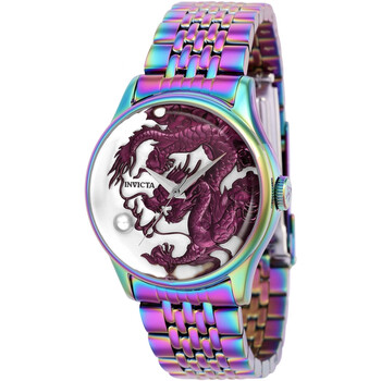 Đồng hồ nữ Invicta Vintage Dragon Automatic mặt trắng 39863 chính hãng