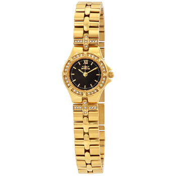 Đồng hồ nữ Invicta Wildflower Crystal mặt đen 17065 chính hãng