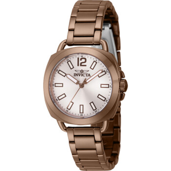 Đồng hồ nữ Invicta Wildflower Quartz mặt bạc 46348 chính hãng