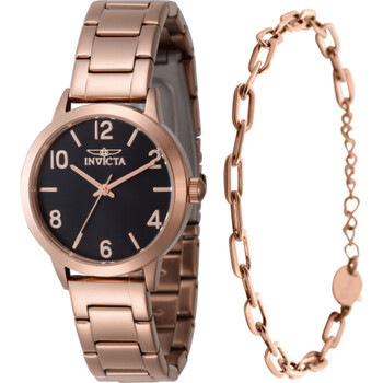 Đồng hồ nữ Invicta Wildflower Quartz mặt đen 47272 chính hãng