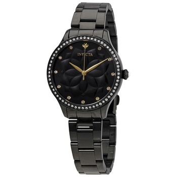 Đồng hồ nữ Invicta Wildflower mặt đen 24538 chính hãng