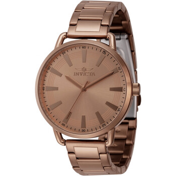 Đồng hồ nữ Invicta Wildflower mặt nâu mã 46336 chính hãng