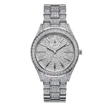 Đồng hồ nữ Jbw Cristal 34 Quartz kim cương J6383C chính hãng