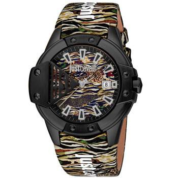 Đồng hồ nữ Just Cavalli Scudo Quartz mặt đen JC1G260L0065 chính hãng