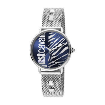Đồng hồ nữ Just Cavalli JC1L077M0065 mặt xanh dây da động vật chính hãng