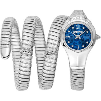 Đồng hồ nữ Just Cavalli Ravenna Quartz mặt xanh JC1L271M0015 chính hãng