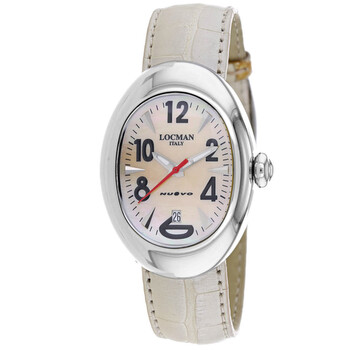 Đồng hồ nữ Locman Classic Quartz mặt nâu 2000MY chính hãng