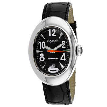Đồng hồ nữ Locman Classic Quartz mặt đen 2000BK chính hãng