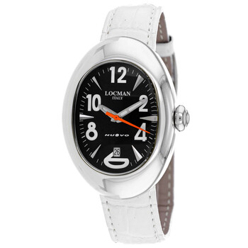Đồng hồ nữ Locman Classic Quartz mặt đen 2000WB chính hãng