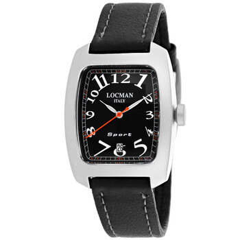 Đồng hồ nữ Locman Classic Quartz mặt đen 488BK chính hãng