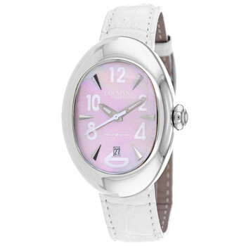 Đồng hồ nữ Locman Classic Quartz mặt hồng 2000MP chính hãng