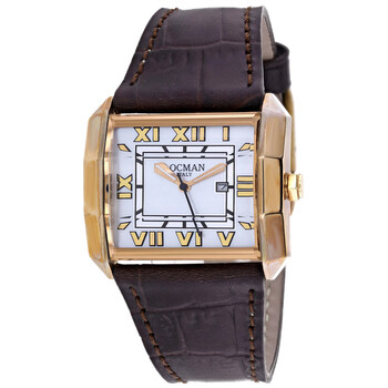 Đồng hồ nữ Locman Classic mặt bạc 233MOPWH/BR LE chính hãng
