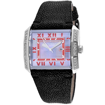 Đồng hồ nữ Locman Classic mặt số ngọc trai 232GRAYD/BK STG chính hãng