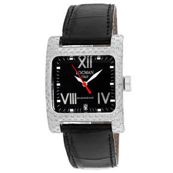 Đồng hồ nữ Locman Classic Quartz mặt đen 431BKD chính hãng