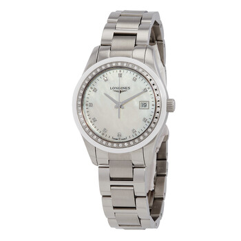 Đồng hồ nữ Longines Conquest Classic Quartz kim cương L2.387.0.87.6 chính hãng