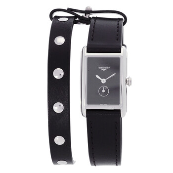 Đồng hồ nữ Longines Dolcevita X YVY mặt đen L5.255.4.59.2 chính hãng