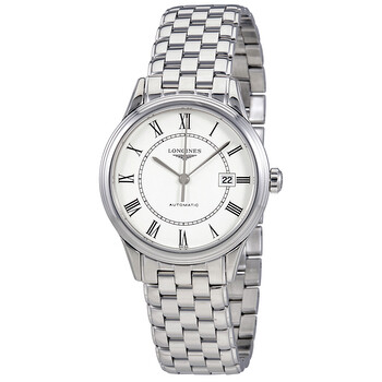 Đồng hồ nữ Longines Flagship Automatic mặt trắng L4.374.4.21.6 chính hãng