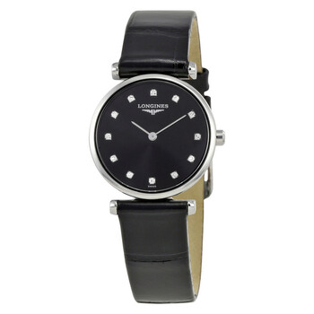 Đồng hồ nữ Longines La Grande Classique mặt đen L4.209.4.58.2 chính hãng