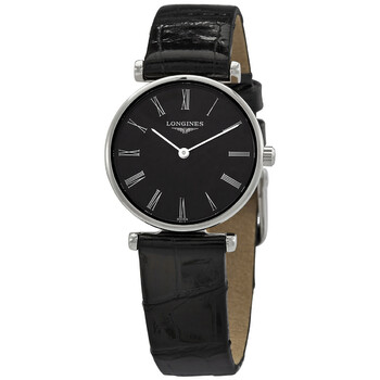 Đồng hồ nữ Longines La Grande Quartz mặt đen L4.209.4.51.2 chính hãng