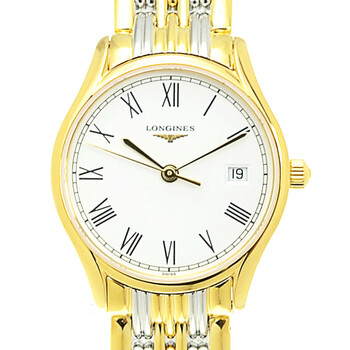 Đồng hồ nữ Longines Lyre Quartz mặt trắng L4.259.2.11.7 chính hãng